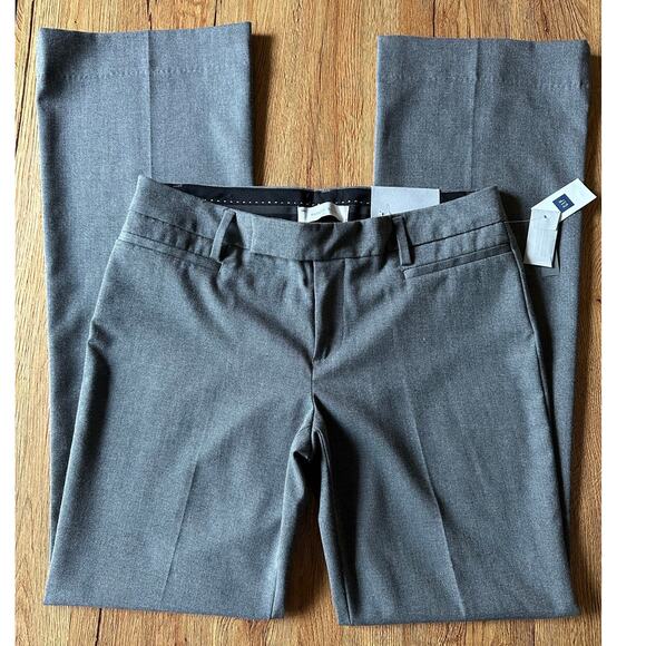 Gap Modern Boot Grey Trousers Size 4 Regular - Picture 1 of 7
